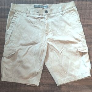 Icebreaker Men's Cargo Shorts Merino Wool Blend Hiking Outdoor Sz 34